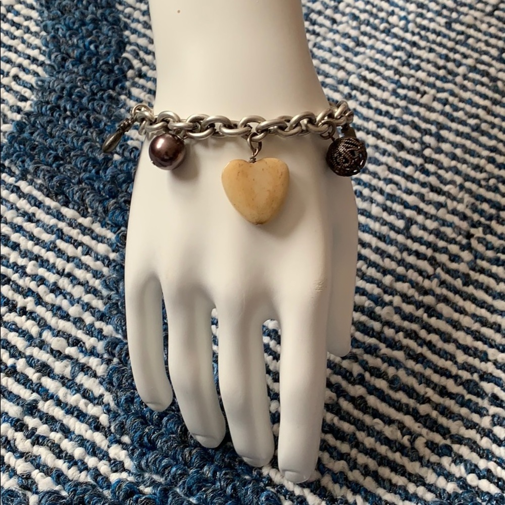 Longaberger “ So Rachel” charm bracelet
